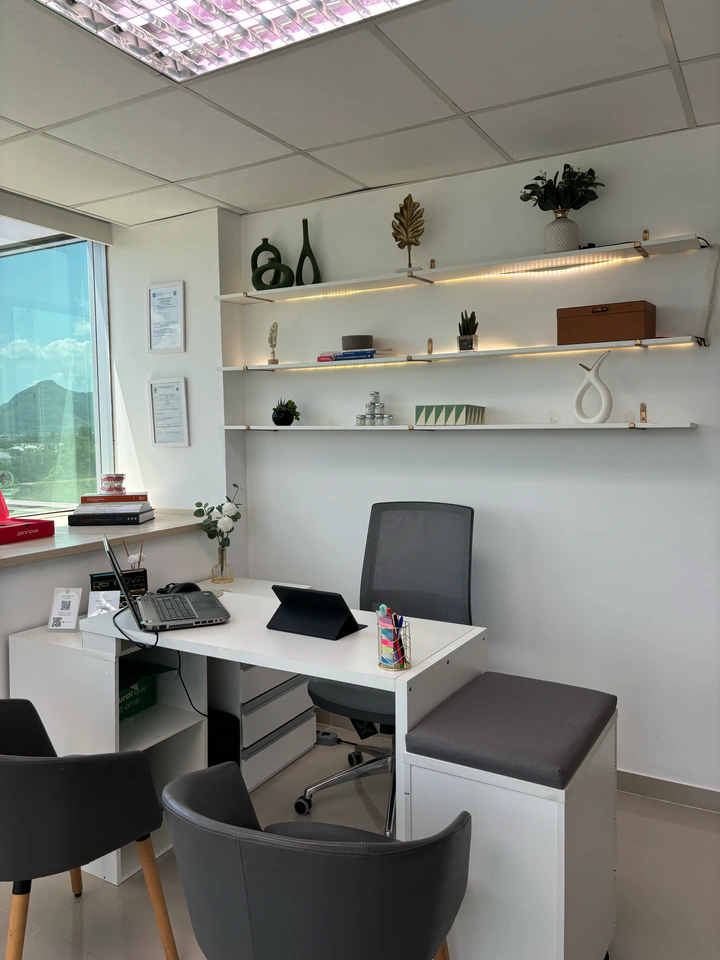 Sala de atendimento da LK Odontologia