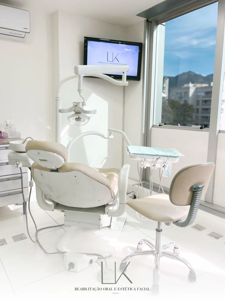 Estrutura do consultório da LK Odontologia
